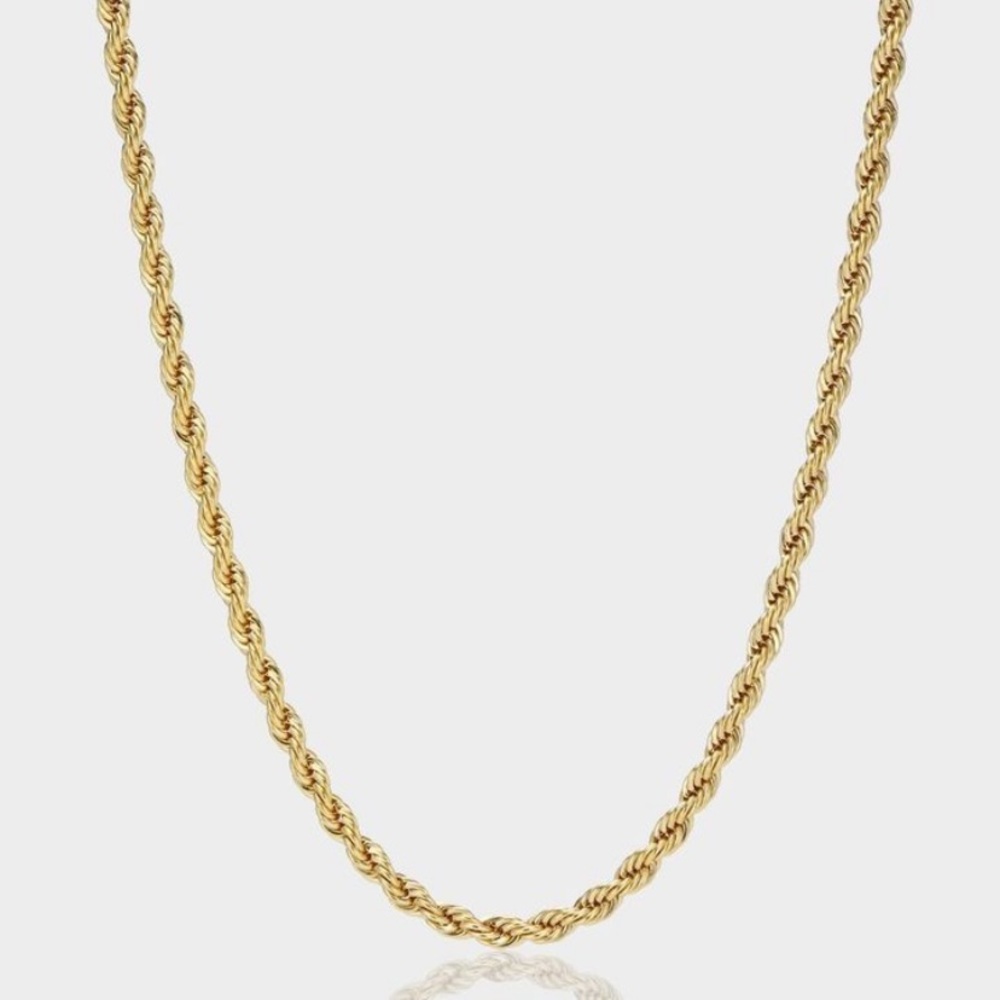 Chloe rope chain from Aureum Collective - 17” length with 1” extender